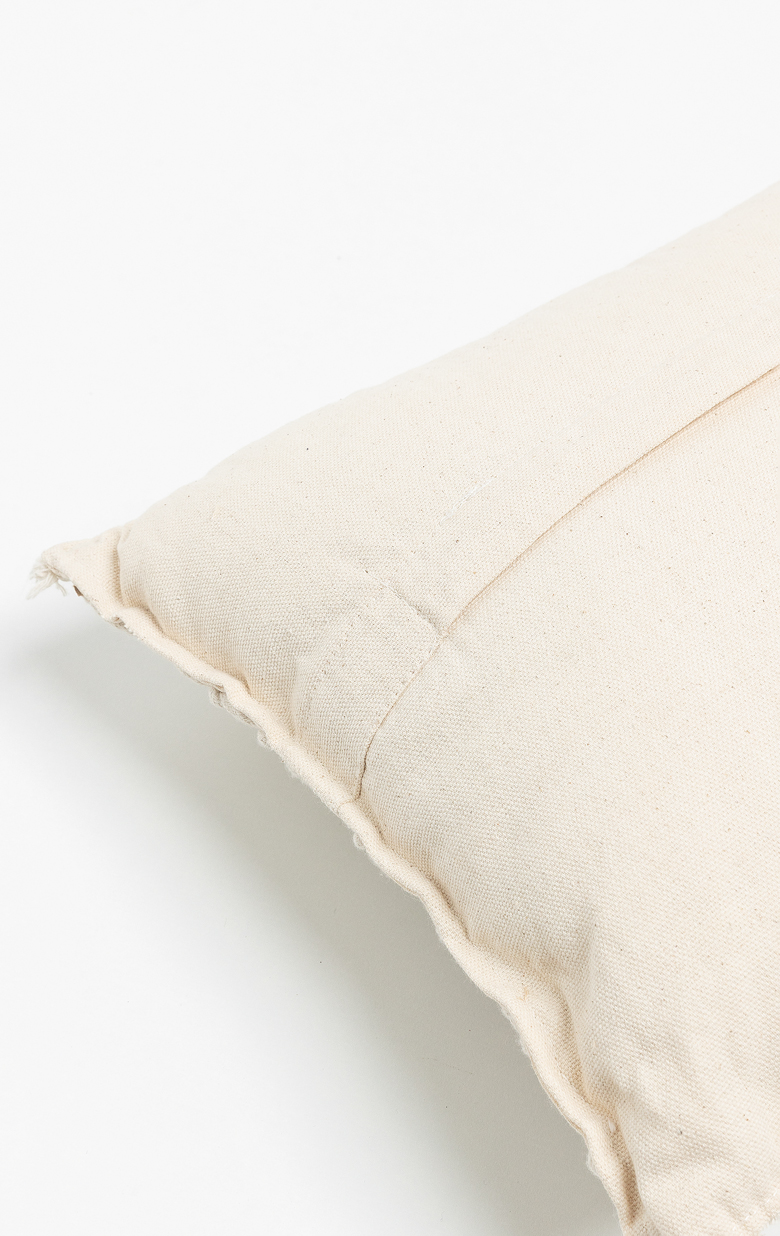 KRISHA ΔΙΑΚΟΣΜΗΤΙΚΟ ΜΑΞΙΛΑΡΙ MACRAME 30x50cm ΒΑΜΒΑΚΙ IVORY POLYESTER - Image 5