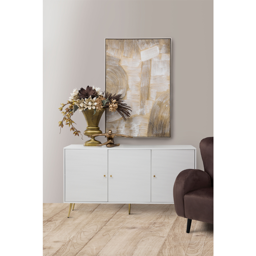 FLYING MAN ΔΙΑΚΟΣΜΗΤΙΚΗ ΦΙΓΟΥΡΑ 53x19x20 ΤΕΧΝΗΤΗ ΠΕΤΡΑ BRASS ANTIKE - Image 2