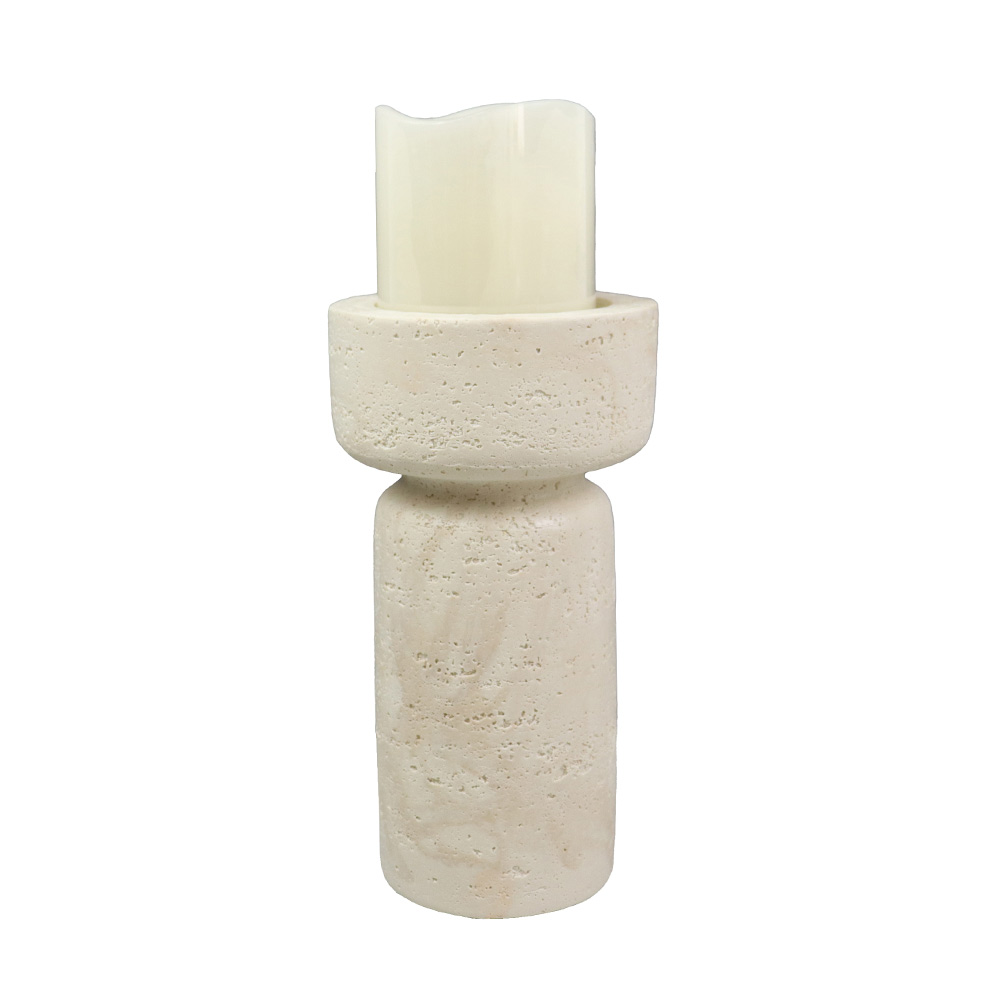 INGER ΚΗΡΟΠΗΓΙΟ 11x11x21 POLYRESIN ΜΠΕΖ - Image 2