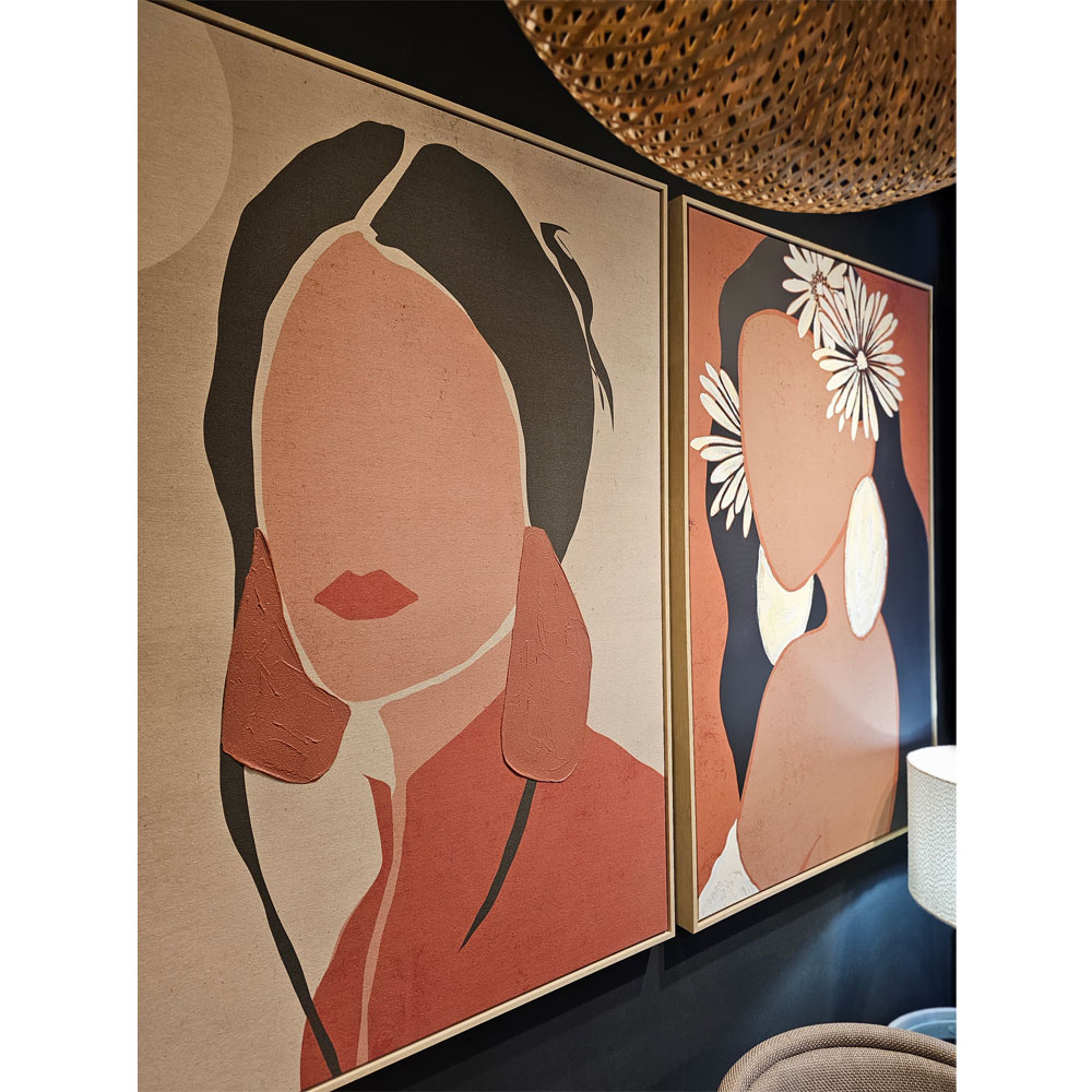 BELEZA SAGRADA ΠΙΝΑΚΑΣ ΔΙΑΚΟΣΜΗΣΗΣ 83x123x4 ΚΑΜΒΑΣ ΠΟΛΥΧΡΩΜΟ ΞΥΛΟ ΦΥΣΙΚΟ - Image 2