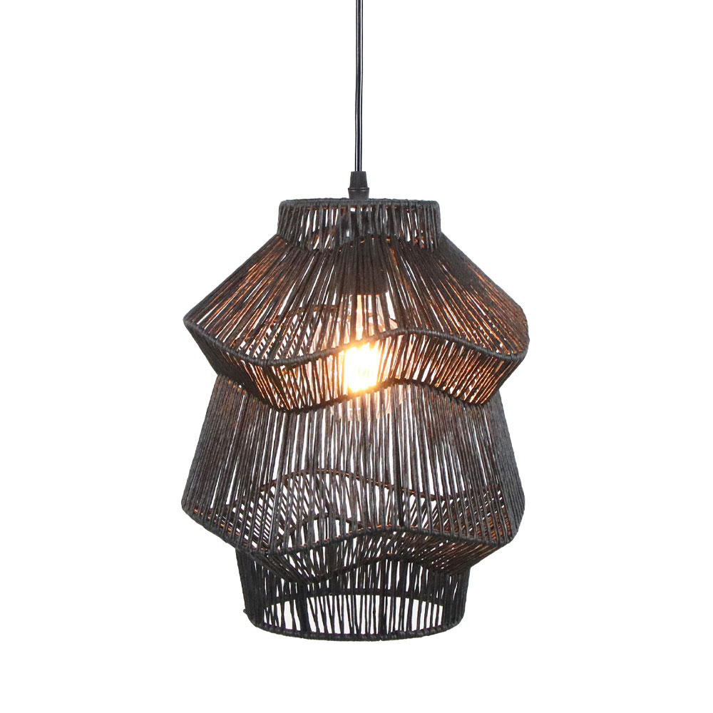 ZANZIBAR A ΦΩΤΙΣΤΙΚΟ ΟΡΟΦΗΣ 26x36x30cm ΜΕΤΑΛΛΟ ΜΑΥΡΟ ΣΧΟΙΝΙ