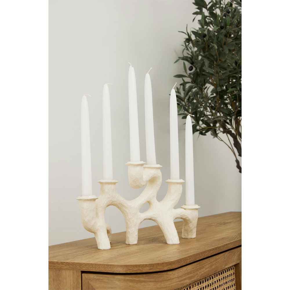 DECKER ΚΗΡΟΠΗΓΙΟ 35x14x20 POLYRESIN ΛΕΥΚΟ - Image 3