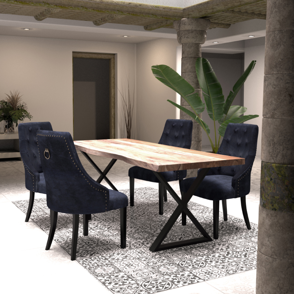 RETRO ΚΑΡΕΚΛΑ ΜΑΥΡΟ 56x63x93 - Image 2