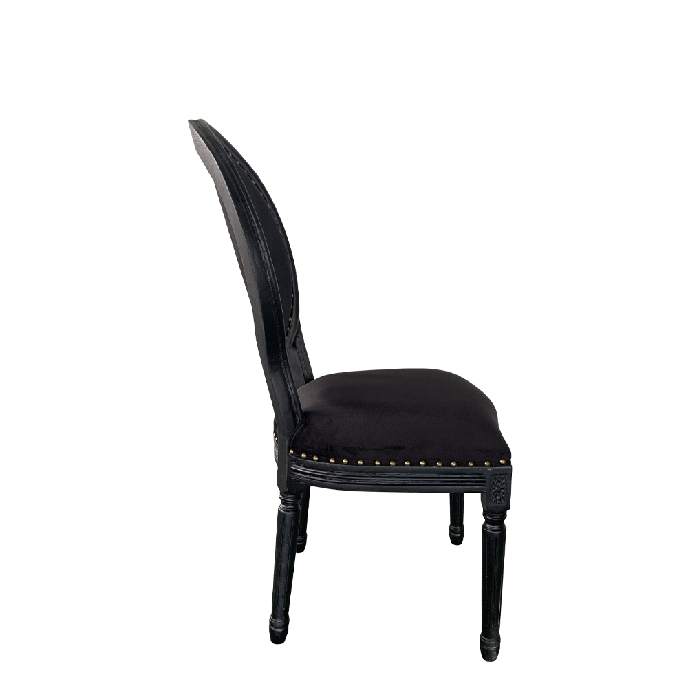 LOUIS ΚΑΡΕΚΛΑ ΜΑΥΡΟ 49x49x99 - Image 3