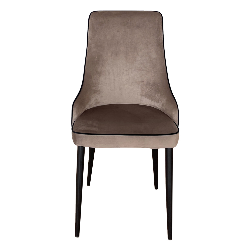 SARLIN ΚΑΡΕΚΛΑ BEIGE ΜΑΥΡΟ 48x57x94 - Image 2