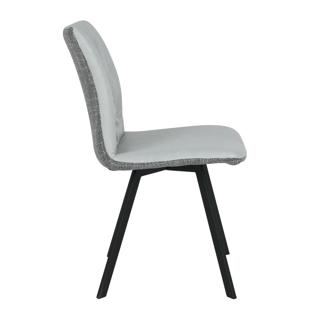 DUE FACCE ΚΑΡΕΚΛΑ CREAM ΓΚΡΙ 60x46x88 - Image 4