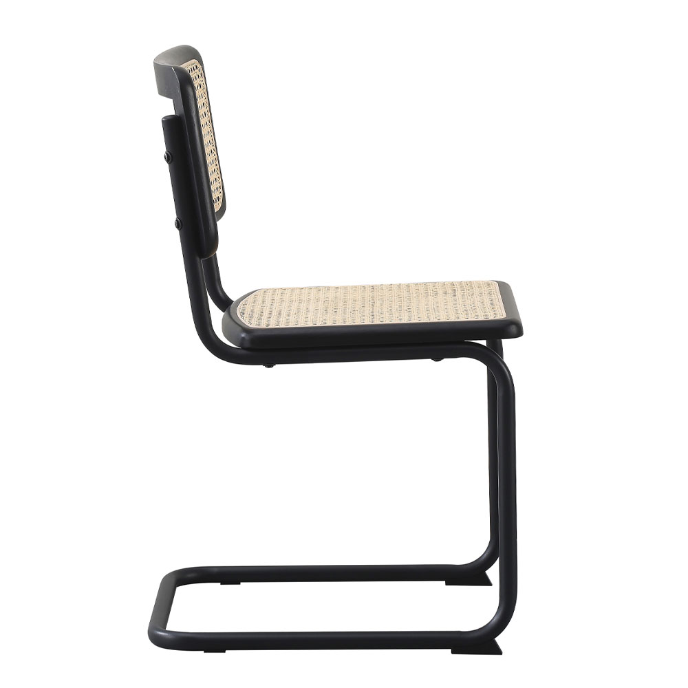 BROYER ΚΑΡΕΚΛΑ ΜΑΥΡΟ 55x48x80 - Image 2