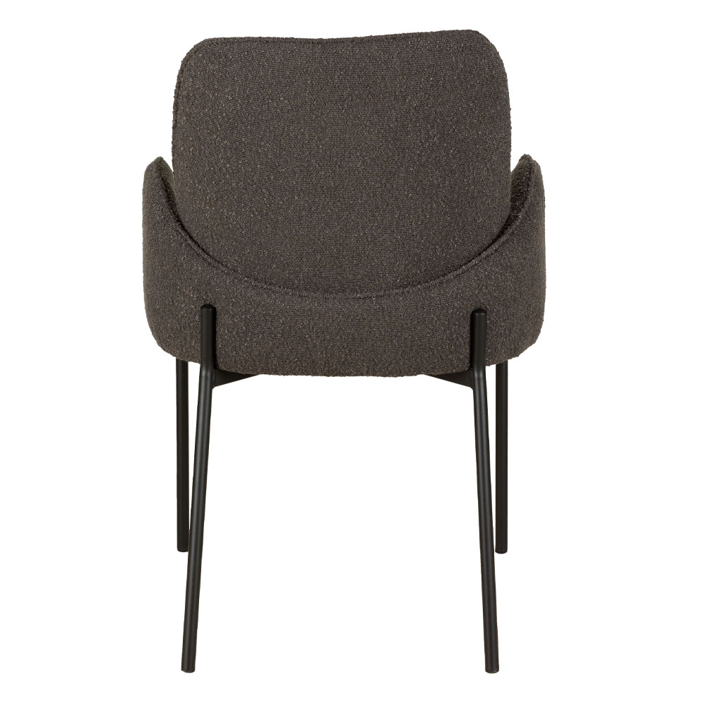 PETALS ΚΑΡΕΚΛΑ ΓΚΡΙ ΣΚΟΥΡΟ 58x58x89 - Image 3