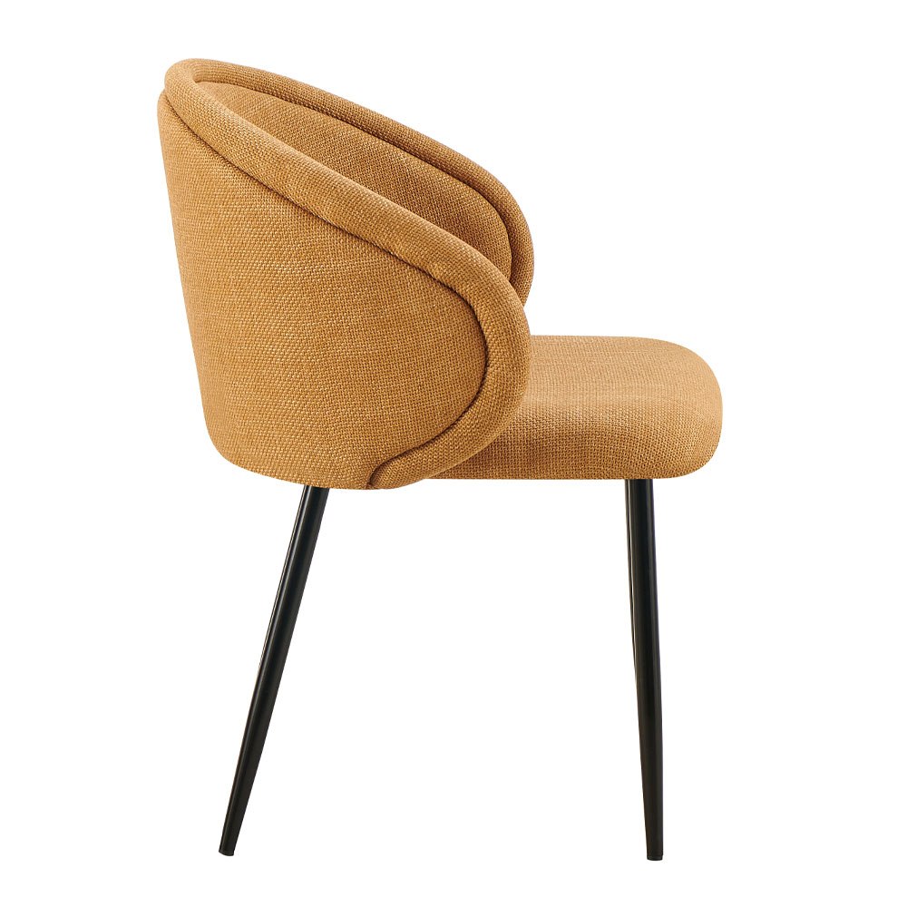 FIGARO ΚΑΡΕΚΛΑ ΠΟΛΥΘΡΟΝΑ ΚΙΤΡΙΝΟ 58x60x80.5cm - Image 3