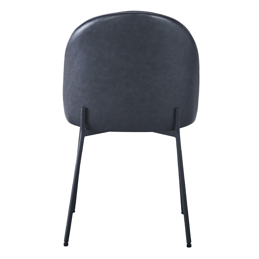 COSMO ΚΑΡΕΚΛΑ ΓΚΡΙ ΣΚΟΥΡΟ 49x54.5x84 - Image 3