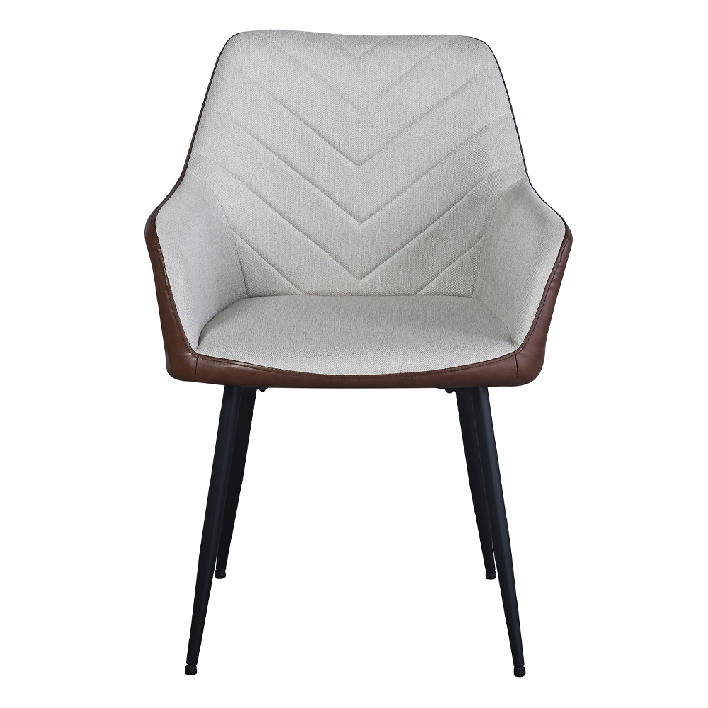 VISITOR ΚΑΡΕΚΛΑ BEIGE TABAC 57.5x57x87 - Image 4