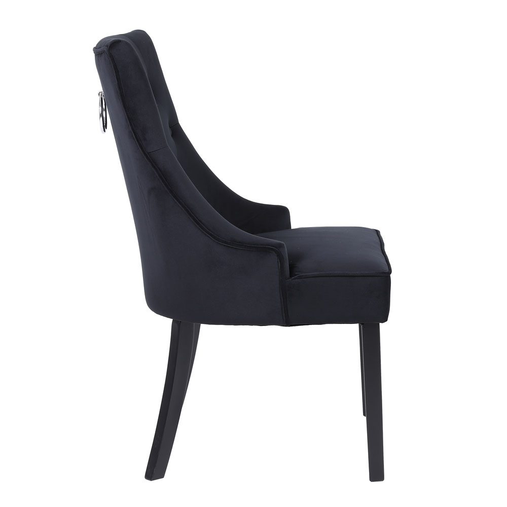 VERONA ΚΑΡΕΚΛΑ ΜΕ ΜΕΤΑΛΛΙΚΟ ΚΡΙΚΟ ΜΑΥΡΟ 57x47x98 - Image 2