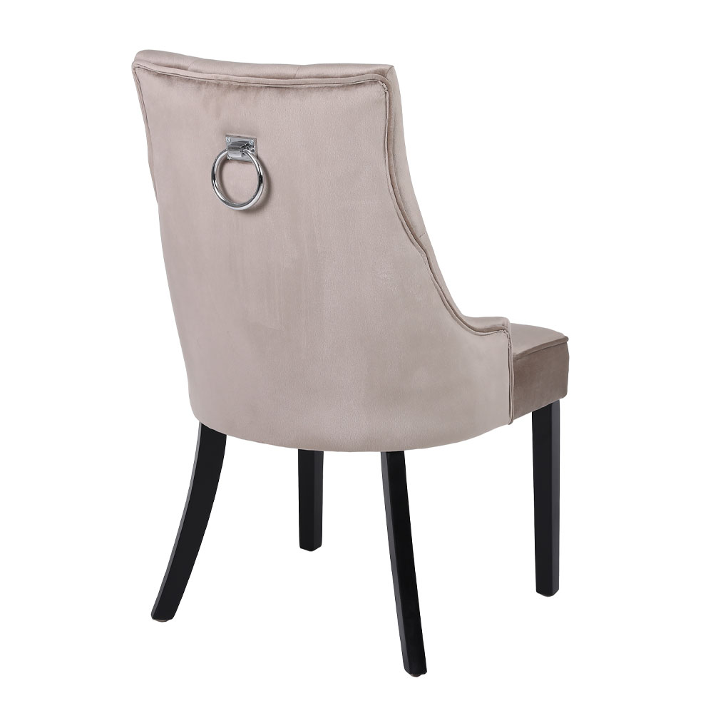 VERONA ΚΑΡΕΚΛΑ ΜΕ ΜΕΤΑΛΛΙΚΟ ΚΡΙΚΟ BEIGE 57x47x98 - Image 3