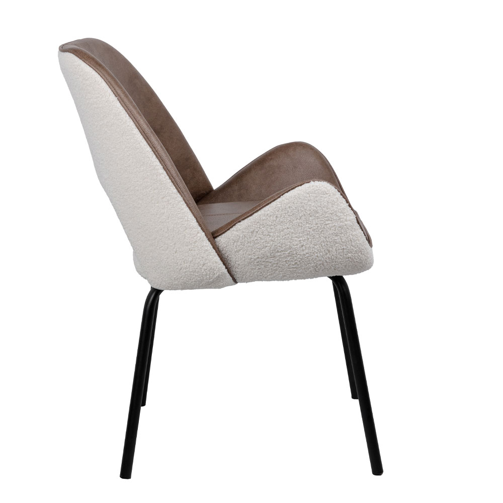 MONTE ΚΑΡΕΚΛΑ ΚΑΦΕ CREAM 61x58x83 - Image 4