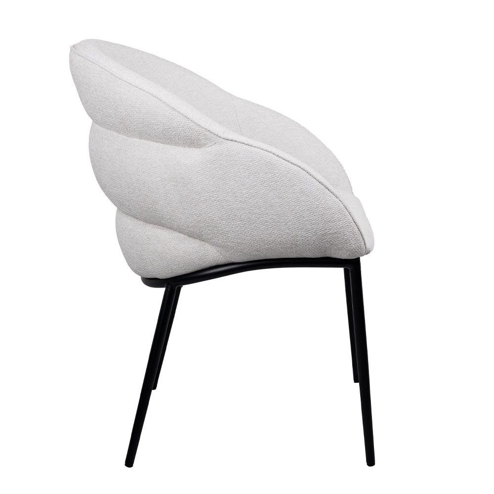 CARMEN ΚΑΡΕΚΛΑ ΠΟΛΥΘΡΟΝΑ CREAM 59x60.5x83.5 - Image 3