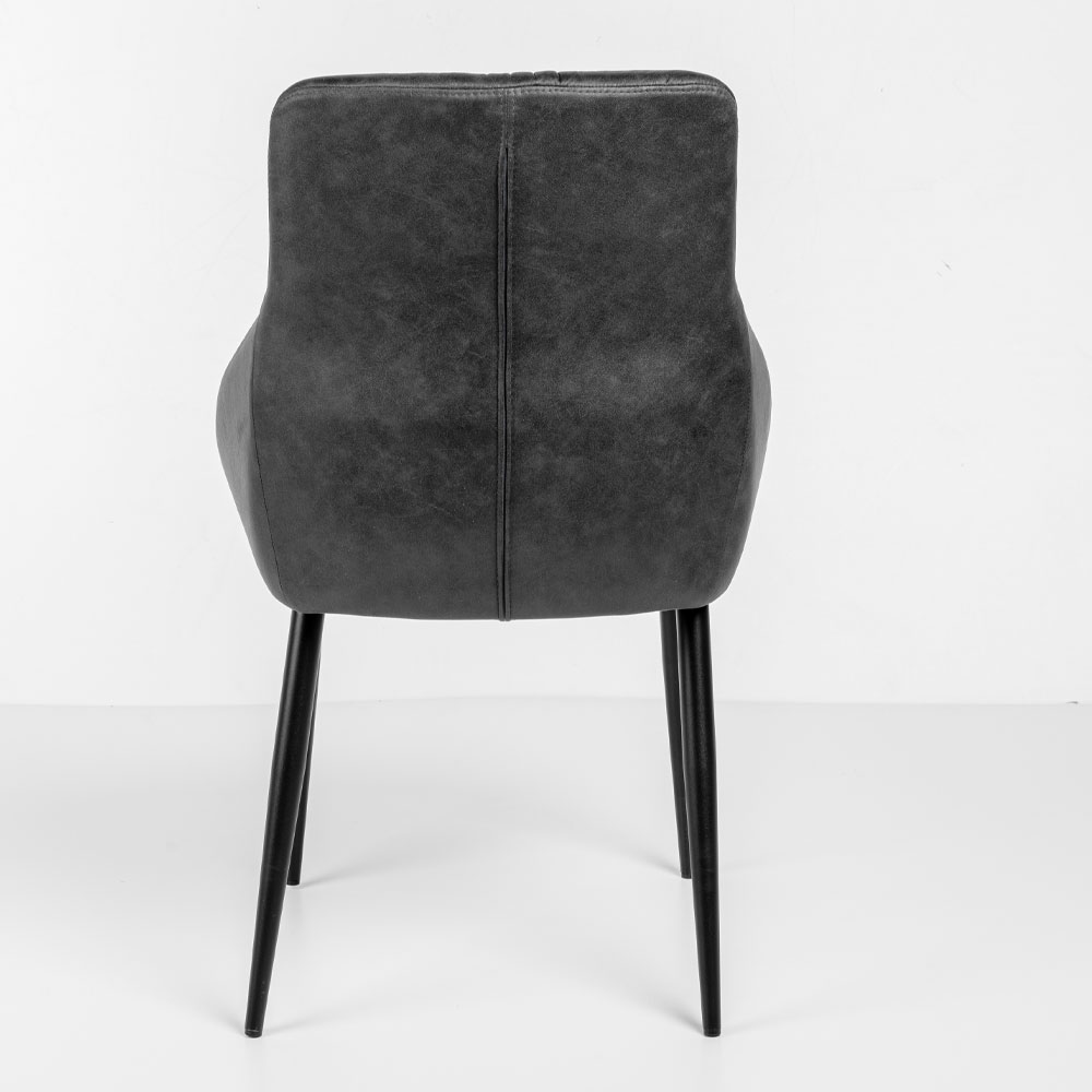 TOSCA ΚΑΡΕΚΛΑ ΓΚΡΙ 61.5x58x91 - Image 5