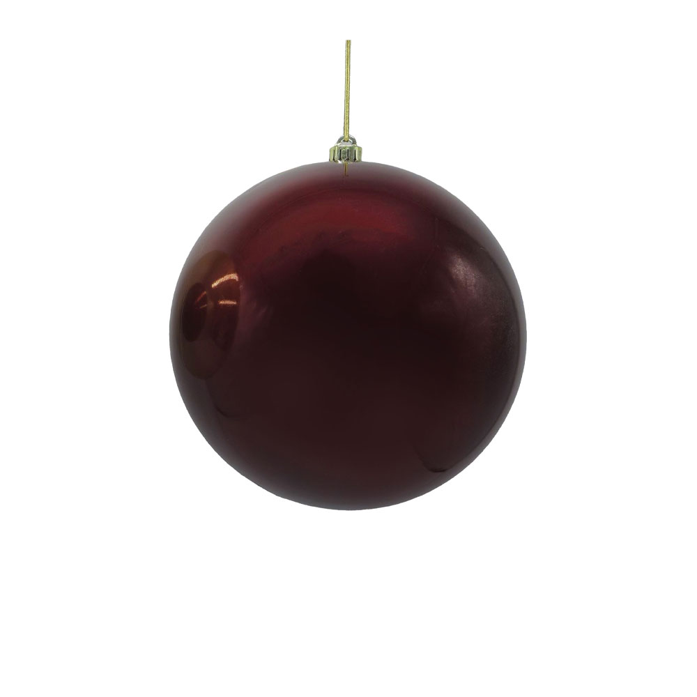 CAROL ΧΡΙΣΤΟΥΓΕΝΝΙΑΤΙΚΗ ΜΠΑΛΑ 15x15x15cm ΠΛΑΣΤΙΚΟ ΜΠΟΡΝΤΩ