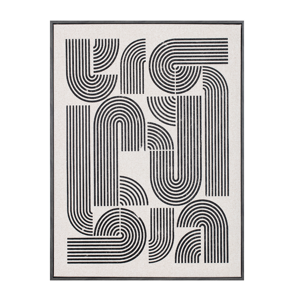 FOLLOW YOUR DREAMS ΠΙΝΑΚΑΣ ΔΙΑΚΟΣΜΗΣΗΣ 60x80x4cm ΔΕΡΜΑ ΛΕΥΚΟ ΜΑΥΡΟ ΞΥΛΟ ΜΑΥΡΟ