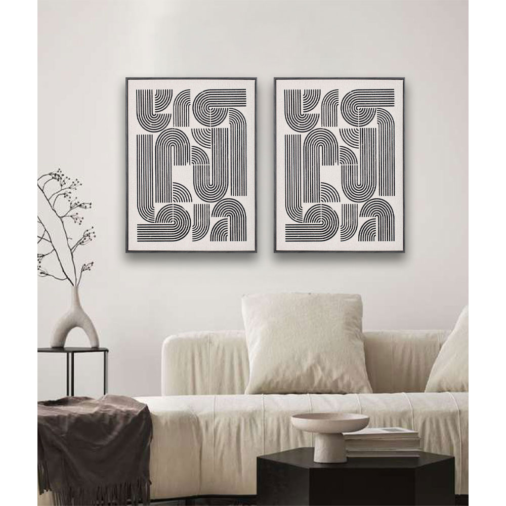 FOLLOW YOUR DREAMS ΠΙΝΑΚΑΣ ΔΙΑΚΟΣΜΗΣΗΣ 60x80x4cm ΔΕΡΜΑ ΛΕΥΚΟ ΜΑΥΡΟ ΞΥΛΟ ΜΑΥΡΟ - Image 2