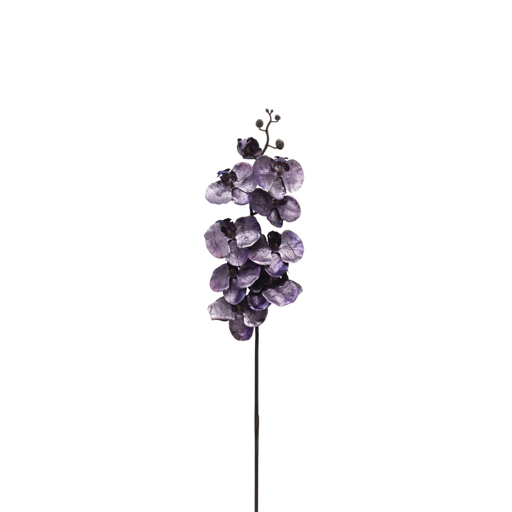 ORCHID ΛΟΥΛΟΥΔΙ ΤΕΧΝΗΤΟ 100cm ΥΦΑΣΜΑ ΜΩΒ PVC