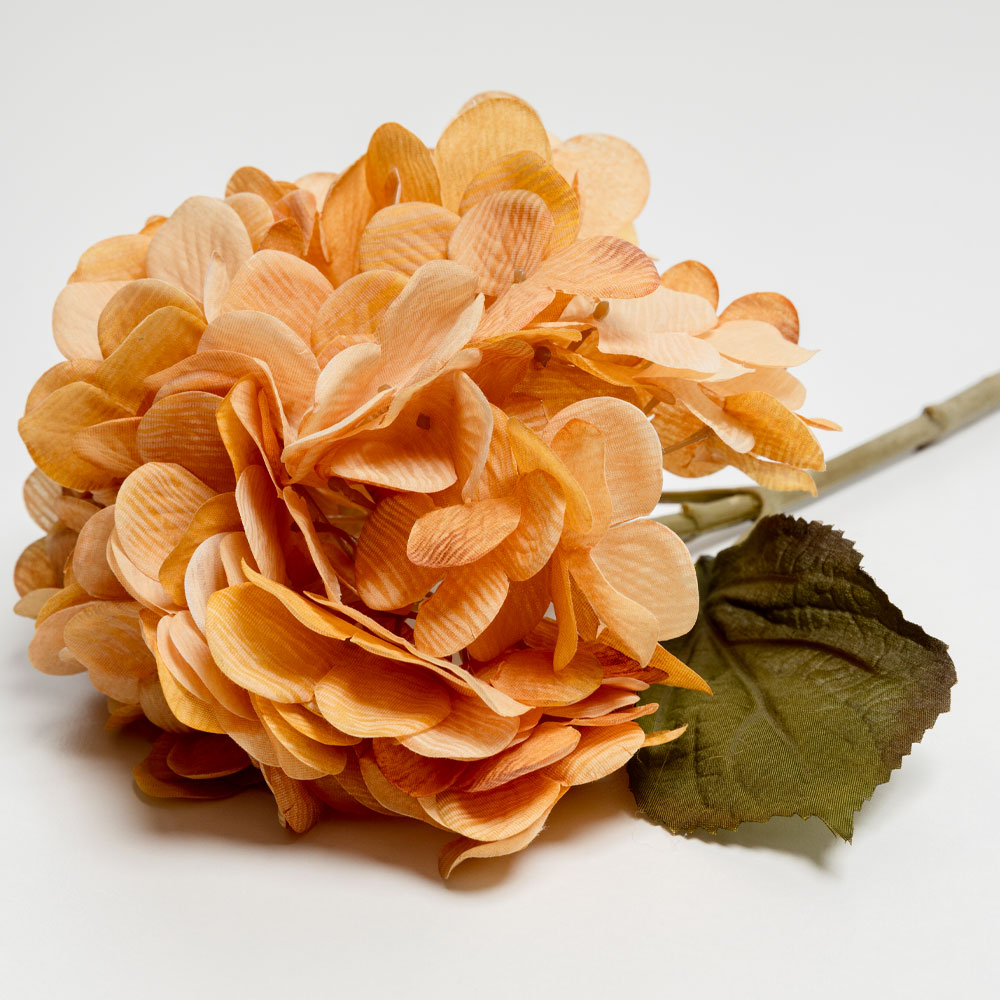 HYDRANGEA ΛΟΥΛΟΥΔΙ ΤΕΧΝΗΤΟ 67 POLYESTER ΚΙΤΡΙΝΟ ΠΟΡΤΟΚΑΛΙ ΠΡΑΣΙΝΟ - Image 3