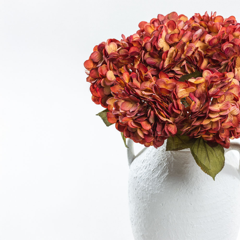 HYDRANGEA ΛΟΥΛΟΥΔΙ ΤΕΧΝΗΤΟ 67 POLYESTER ΜΠΟΡΝΤΩ ΚΙΤΡΙΝΟ ΠΡΑΣΙΝΟ - Image 2
