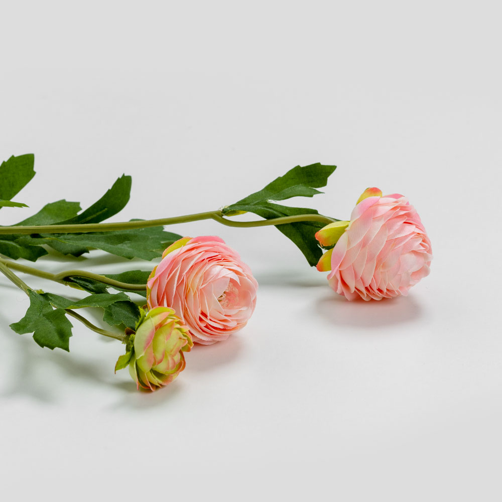 RANUNCULUS ΛΟΥΛΟΥΔΙ ΤΕΧΝΗΤΟ 42 POLYESTER ΣΟΜΟΝ ΠΡΑΣΙΝΟ - Image 3