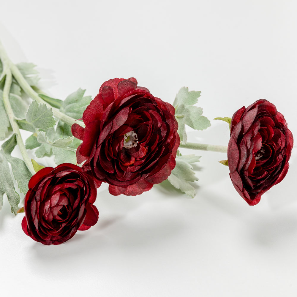 RANUNCULUS ΛΟΥΛΟΥΔΙ ΤΕΧΝΗΤΟ 51 POLYESTER ΜΠΟΡΝΤΩ ΠΡΑΣΙΝΟ - Image 4