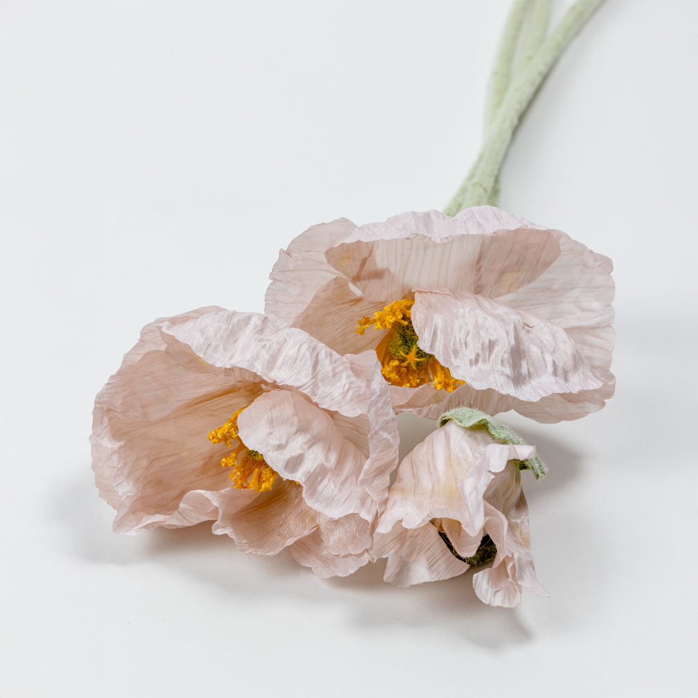 POPPY ΛΟΥΛΟΥΔΙ ΤΕΧΝΗΤΟ 61 POLYESTER ΡΟΖ ΑΝΟΙΧΤΟ - Image 3