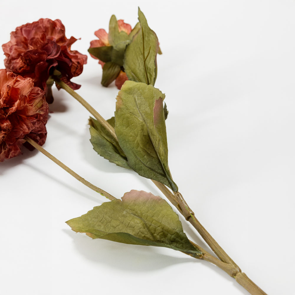 ZINNIA ΛΟΥΛΟΥΔΙ ΤΕΧΝΗΤΟ 52 POLYESTER ΜΠΟΡΝΤΩ ΠΟΡΤΟΚΑΛΙ ΠΡΑΣΙΝΟ - Image 2