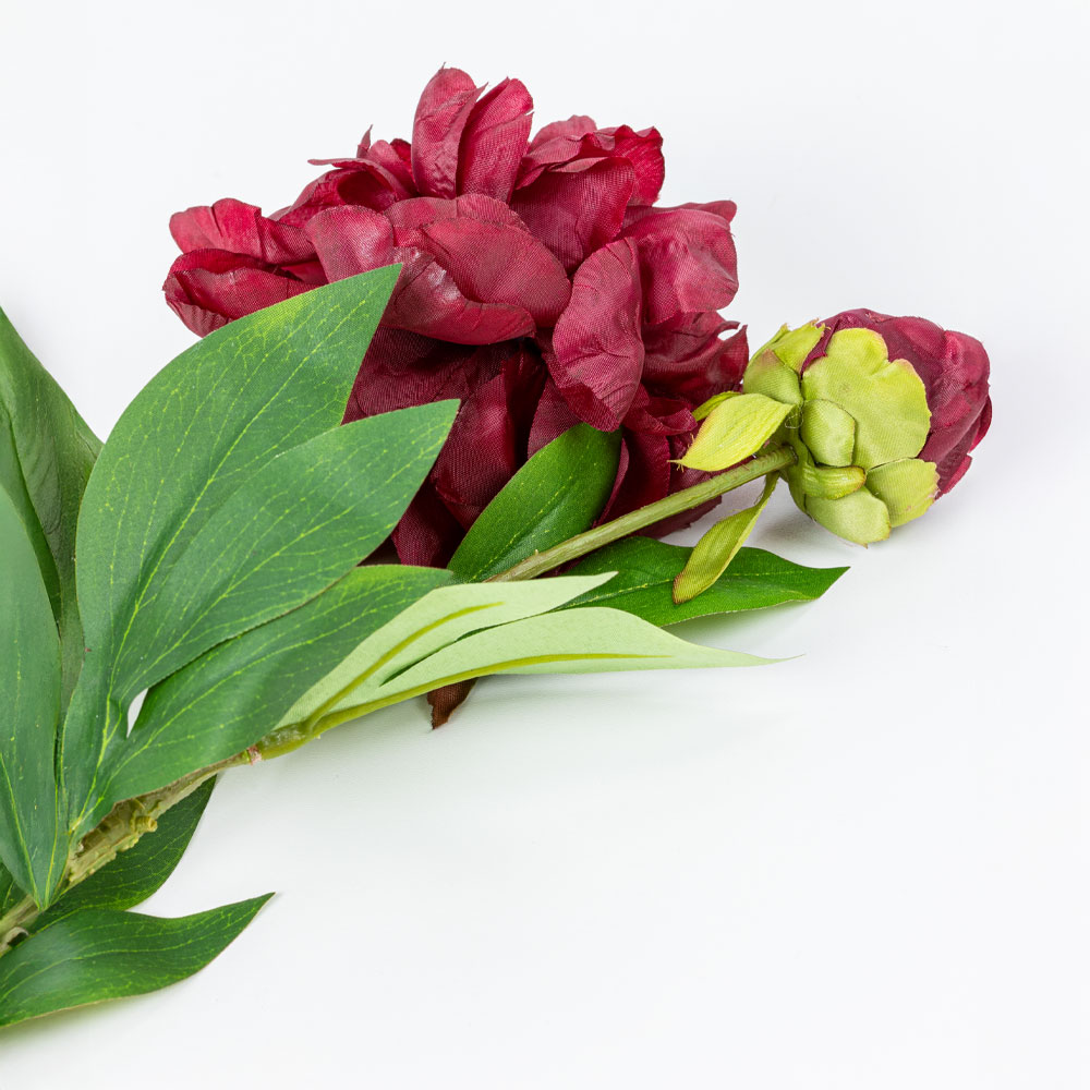 PEONY ΛΟΥΛΟΥΔΙ ΤΕΧΝΗΤΟ 67 POLYESTER ΜΠΟΡΝΤΩ ΠΡΑΣΙΝΟ - Image 4