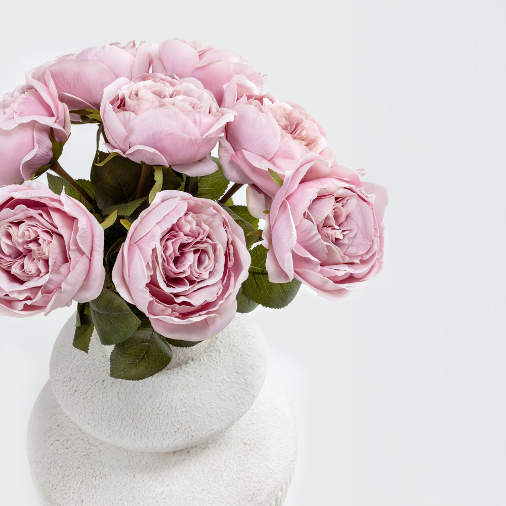 BEAUTY ROSE ΛΟΥΛΟΥΔΙ ΤΕΧΝΗΤΟ 67 POLYESTER ΡΟΖ ΠΡΑΣΙΝΟ - Image 4