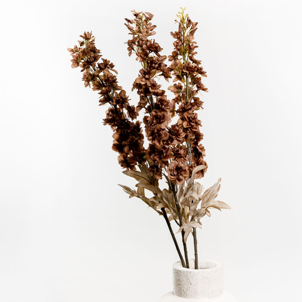 DELPHINIUM ΛΟΥΛΟΥΔΙ ΤΕΧΝΗΤΟ 108 POLYESTER ΚΑΦΕ ΠΡΑΣΙΝΟ - Image 2