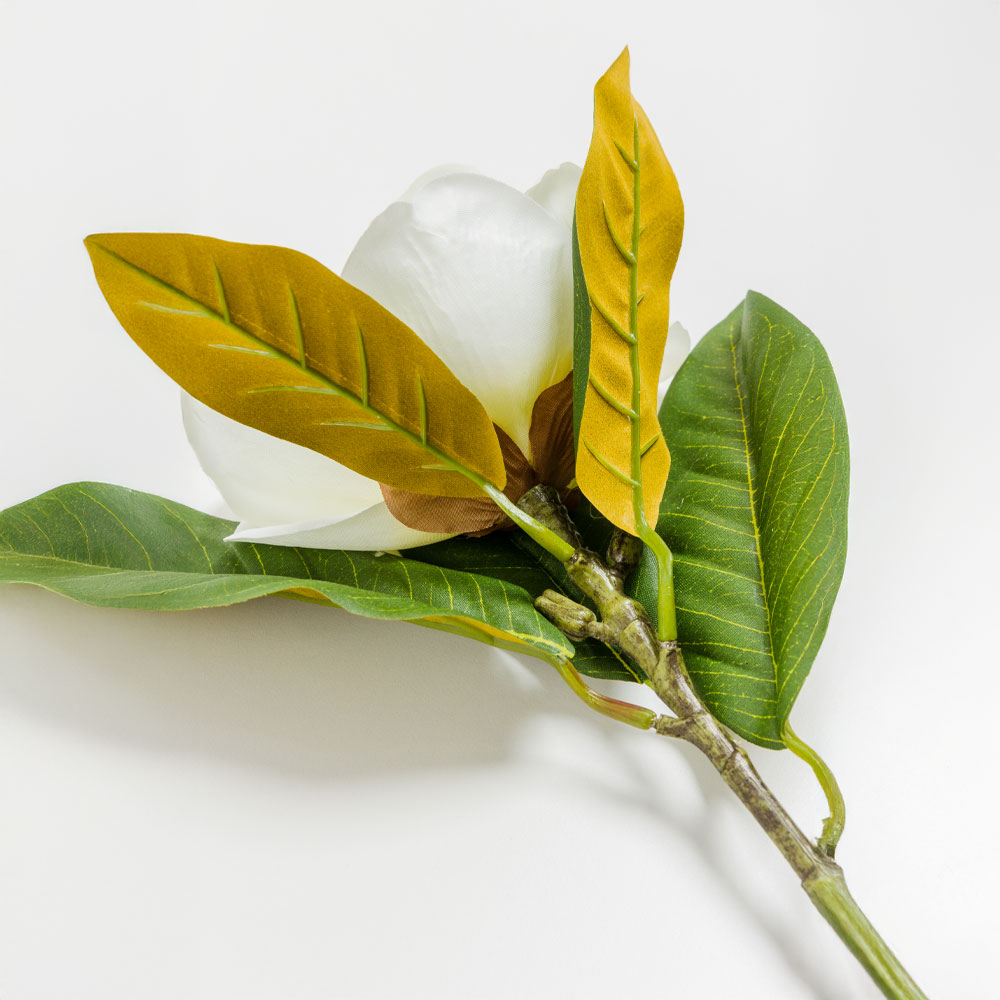 MAGNOLIA ΛΟΥΛΟΥΔΙ ΤΕΧΝΗΤΟ 71 POLYESTER ΜΠΕΖ ΠΡΑΣΙΝΟ - Image 4