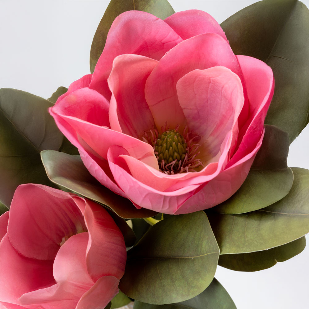 MAGNOLIA ΛΟΥΛΟΥΔΙ ΤΕΧΝΗΤΟ 83 POLYESTER ΦΟΥΞΙΑ ΠΡΑΣΙΝΟ - Image 3