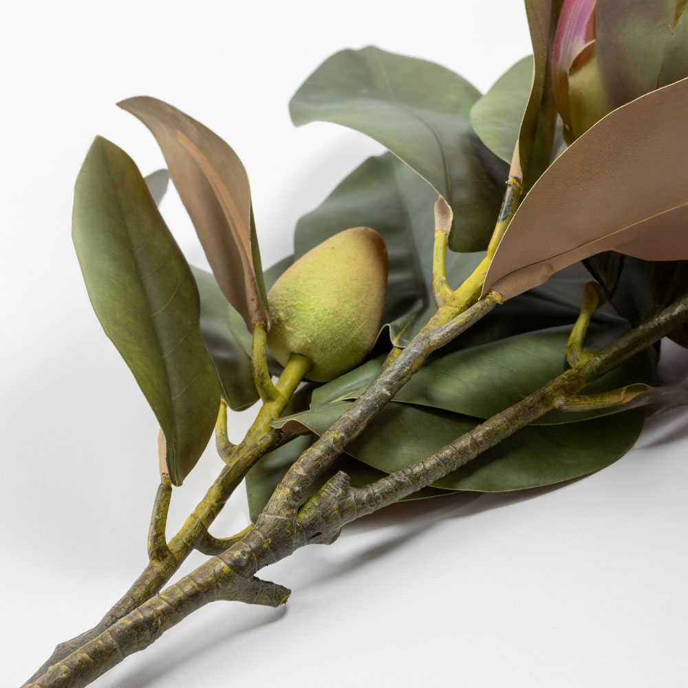 MAGNOLIA ΛΟΥΛΟΥΔΙ ΤΕΧΝΗΤΟ 83 POLYESTER ΦΟΥΞΙΑ ΠΡΑΣΙΝΟ - Image 4