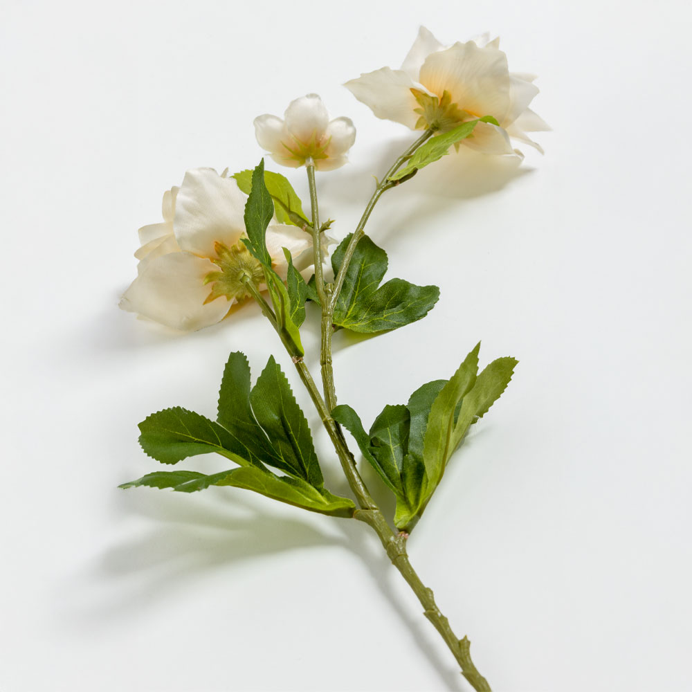 HIBISCUS ΛΟΥΛΟΥΔΙ ΤΕΧΝΗΤΟ 66 POLYESTER ΜΠΕΖ ΠΡΑΣΙΝΟ - Image 4