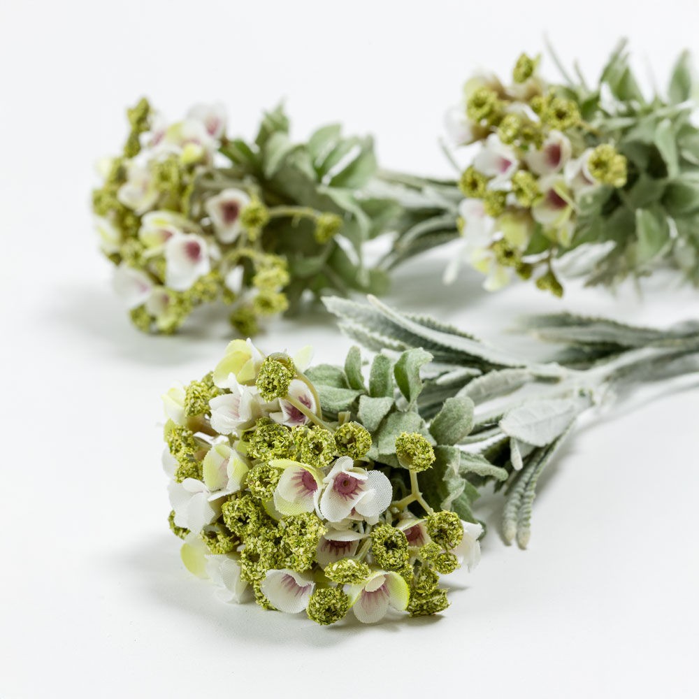 SWEET ALYSSUM ΛΟΥΛΟΥΔΙ ΤΕΧΝΗΤΟ 78 POLYESTER ΛΕΥΚΟ ΜΩΒ ΠΡΑΣΙΝΟ - Image 4
