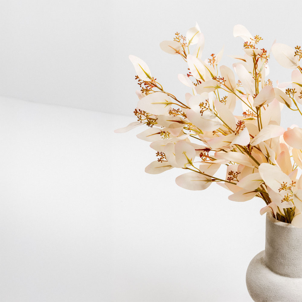 EUCALYPTUS ΚΛΑΔΙ ΤΕΧΝΗΤΟ 72 POLYESTER ΜΠΕΖ ΠΡΑΣΙΝΟ - Image 2