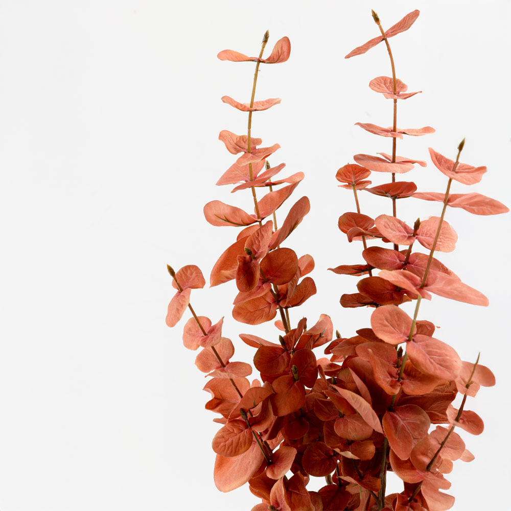 EUCALYPTUS ΚΛΑΔΙ ΤΕΧΝΗΤΟ 88 POLYESTER TERRACOTTA - Image 3