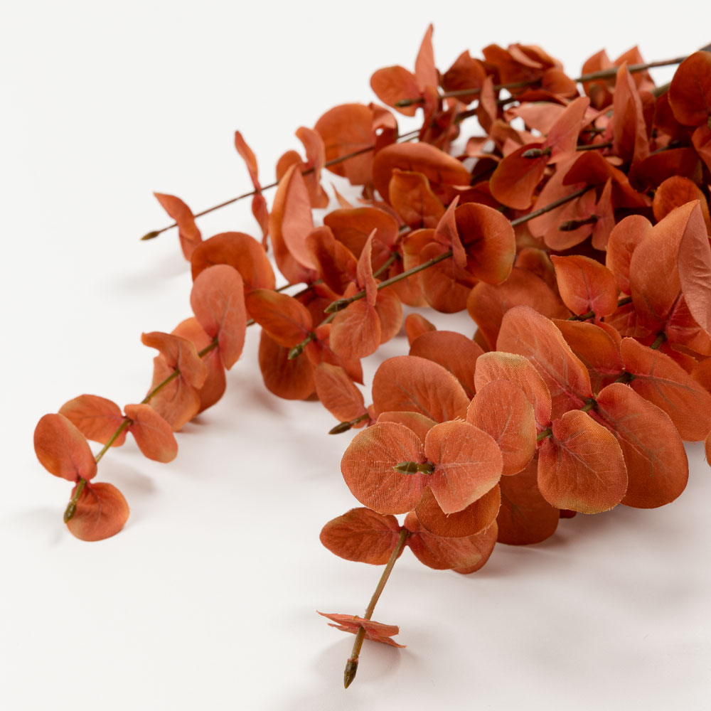 EUCALYPTUS ΚΛΑΔΙ ΤΕΧΝΗΤΟ 88 POLYESTER TERRACOTTA - Image 4