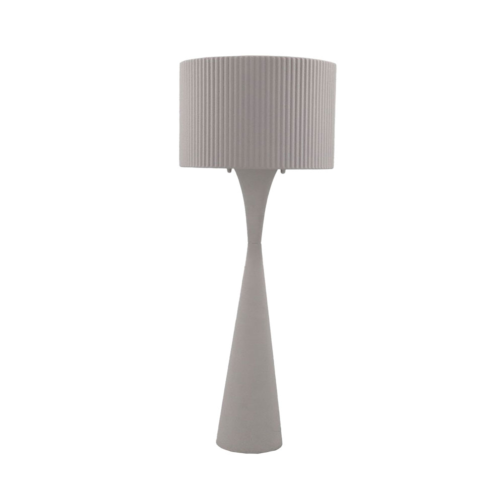 LINEAR 75,5 ΦΩΤΙΣΤΙΚΟ ΕΠΙΤΡΑΠΕΖΙΟ 30x30x76cm ΜΕΤΑΛΛΟ OFF WHITE