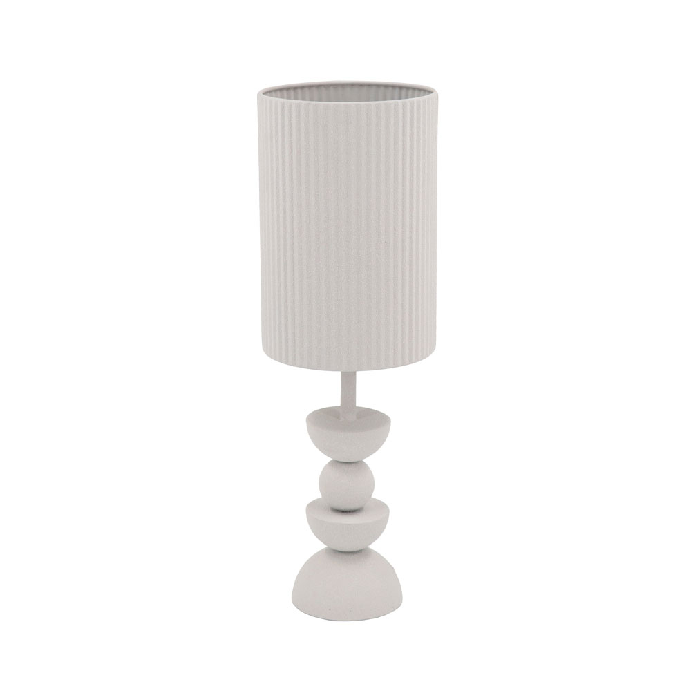 UP : DOWN 56 ΦΩΤΙΣΤΙΚΟ ΕΠΙΤΡΑΠΕΖΙΟ 18x18x56cm ΜΕΤΑΛΛΟ OFF WHITE