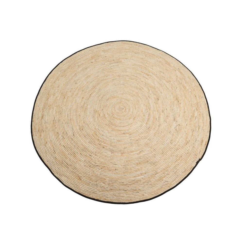 BATAN ΧΑΛΑΚΙ 120x120 SEAGRASS ΦΥΣΙΚΟ ΜΑΥΡΟ