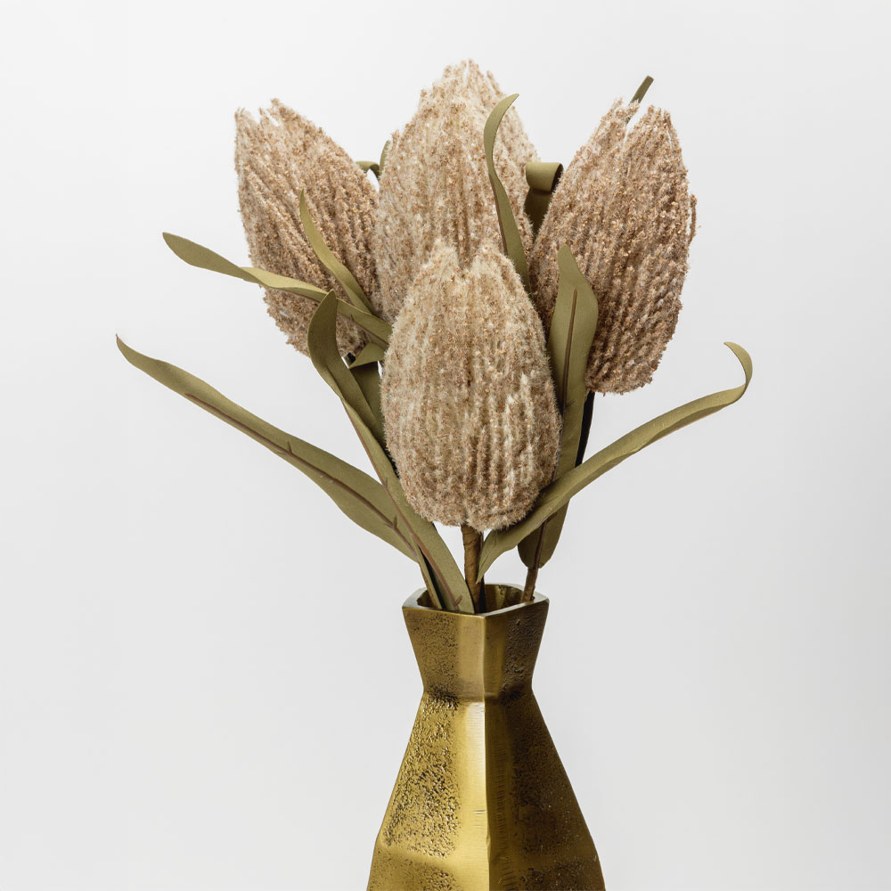 AROMA BLOSSOMS ΛΟΥΛΟΥΔΙ ΤΕΧΝΗΤΟ 63 FOAM ΚΑΦΕ ΠΡΑΣΙΝΟ PVC - Image 2