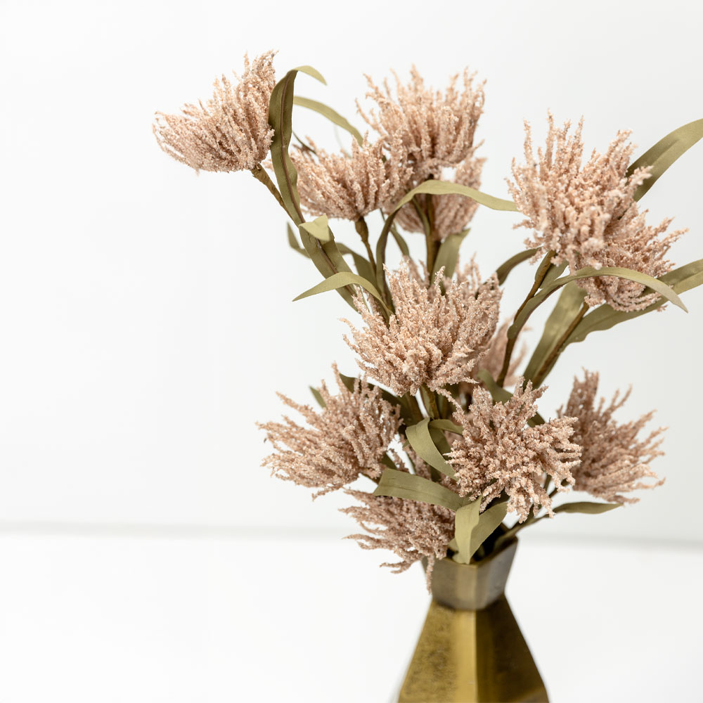 AROMA BLOSSOMS ΛΟΥΛΟΥΔΙ ΤΕΧΝΗΤΟ 66 FOAM ΚΑΦΕ ΠΡΑΣΙΝΟ PVC - Image 2