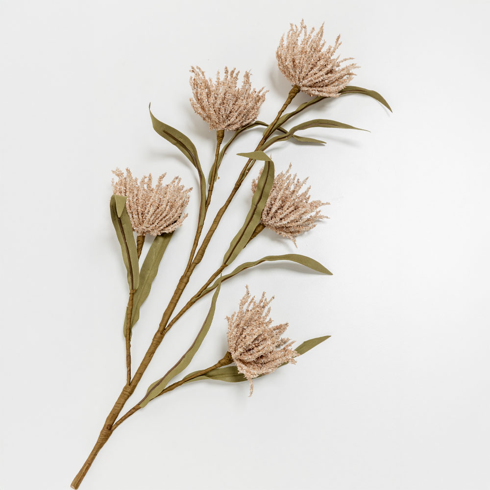 AROMA BLOSSOMS ΛΟΥΛΟΥΔΙ ΤΕΧΝΗΤΟ 66 FOAM ΚΑΦΕ ΠΡΑΣΙΝΟ PVC - Image 4