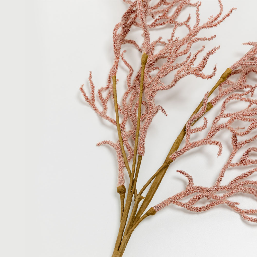 AROMA BLISS ΚΛΑΔΙ ΤΕΧΝΗΤΟ 75 FOAM ΡΟΖ PVC - Image 4