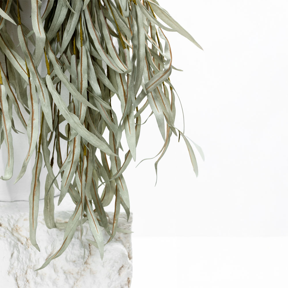 EUCALYPTUS BLOOMS ΚΛΑΔΙ ΤΕΧΝΗΤΟ 90 FOAM ΠΡΑΣΙΝΟ - Image 3