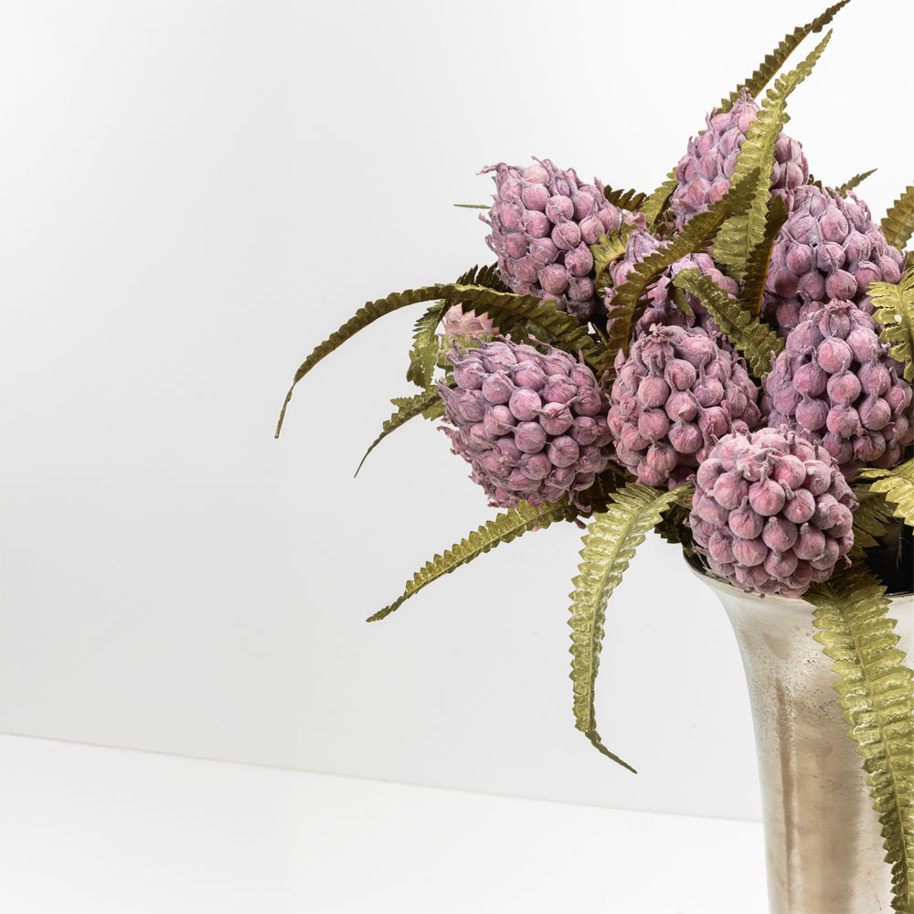 SPRING SPLENDOR ΛΟΥΛΟΥΔΙ ΤΕΧΝΗΤΟ 70 FOAM ΜΩΒ ΠΡΑΣΙΝΟ PVC - Image 2